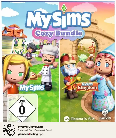 MySims: Cozy Bundle PlayStation 5, Germany box front