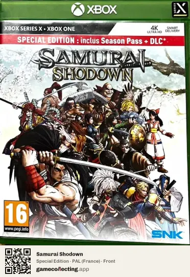 Samurai Shodown Xbox Series X, France box front