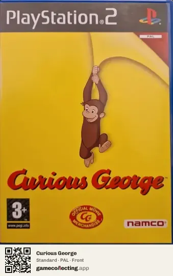 Curious George PlayStation 2, PAL box front
