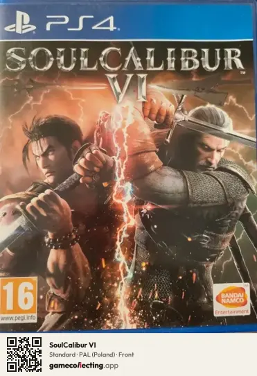SoulCalibur VI PlayStation 4, Poland box front