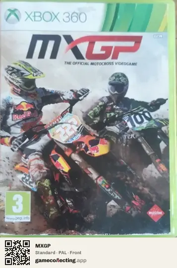 MXGP Xbox 360, PAL box front