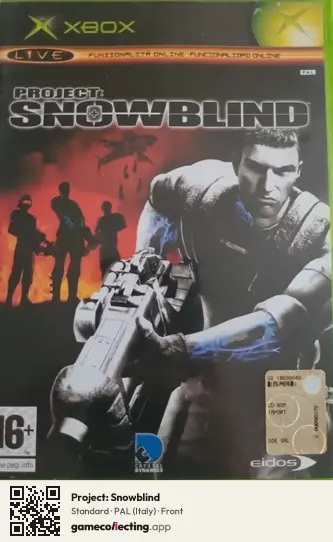 Project: Snowblind Xbox, Italy box front