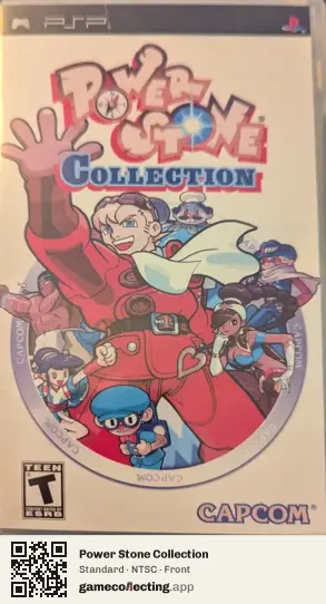Power Stone Collection PlayStation Portable, NTSC box front