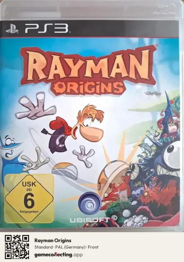 Rayman Origins PlayStation 3, Germany box front