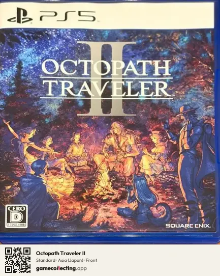 Octopath Traveler II PlayStation 5, Japan box front
