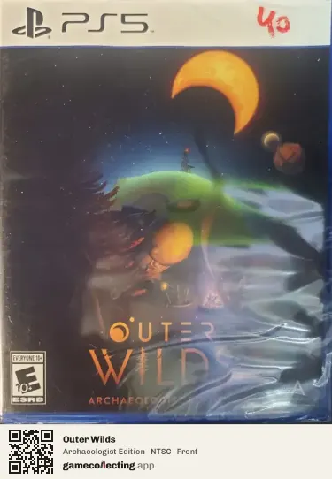 Outer Wilds PlayStation 5, NTSC box front