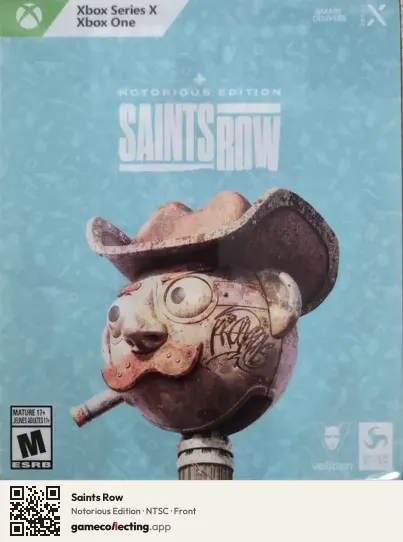 Saints Row Xbox Series X, NTSC box front