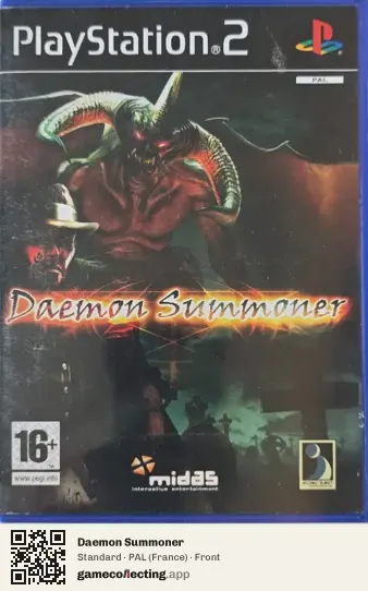 Daemon Summoner PlayStation 2, France box front