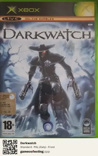 Darkwatch Xbox, Italy box front