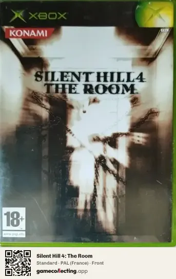 Silent Hill 4: The Room Xbox, France box front