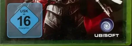 Assassin's Creed II, the USK square on its front