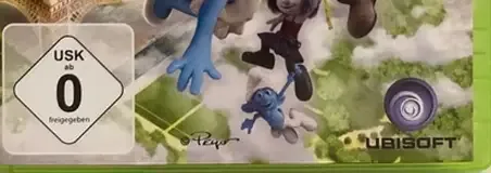 The Smurfs 2, the USK square on its front