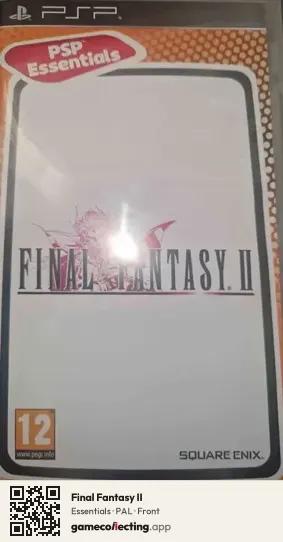 Final Fantasy II PlayStation Portable, PAL box front