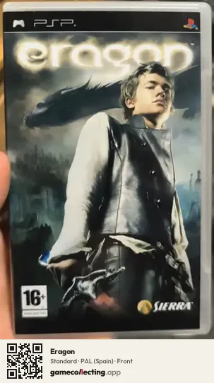 Eragon PlayStation Portable, Spain box front