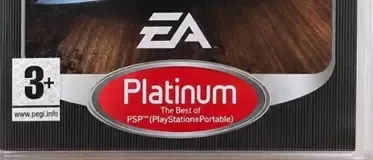 Need for Speed: Most Wanted 5-1-0, the PEGI square on its front