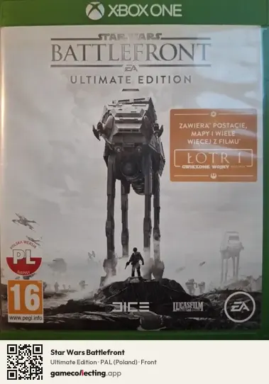 Star Wars Battlefront Xbox One, Poland box front