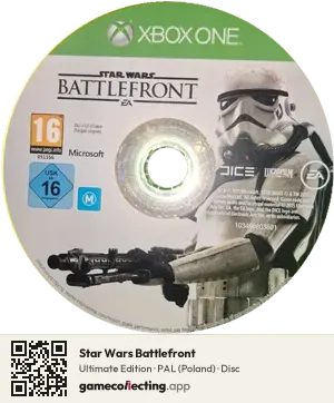 Star Wars Battlefront Xbox One, PAL disc