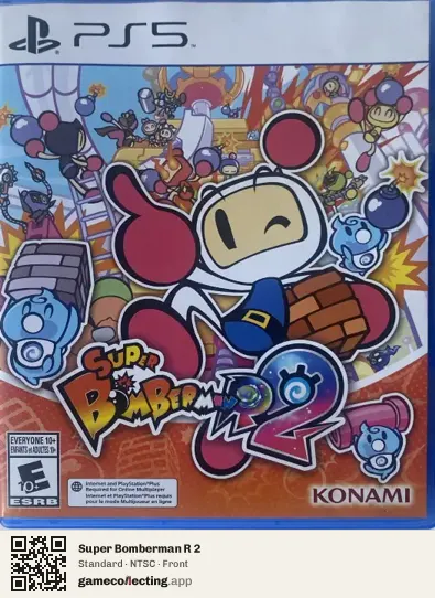 Super Bomberman R 2 PlayStation 5, NTSC box front