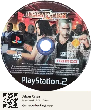 Urban Reign PlayStation 2, PAL disc