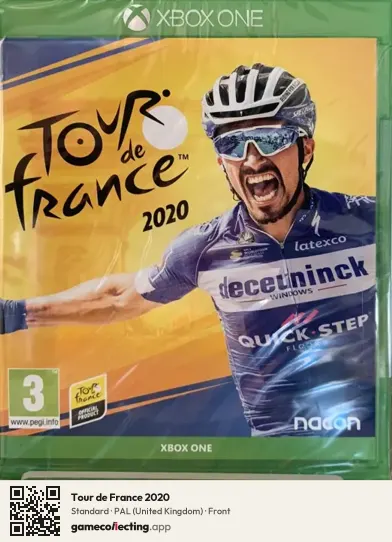 Tour de France 2020 Xbox One, United Kingdom box front