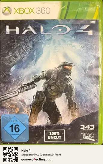 Halo 4 Xbox 360, Germany box front