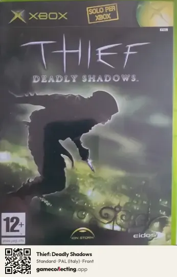 Thief: Deadly Shadows Xbox, Italy box front