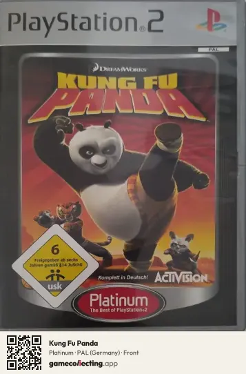 Kung Fu Panda PlayStation 2, Germany box front