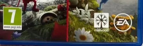 Unravel: Yarny Bundle, the PEGI square on its front