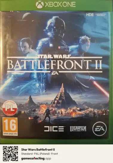 Star Wars Battlefront II Xbox One, Poland box front