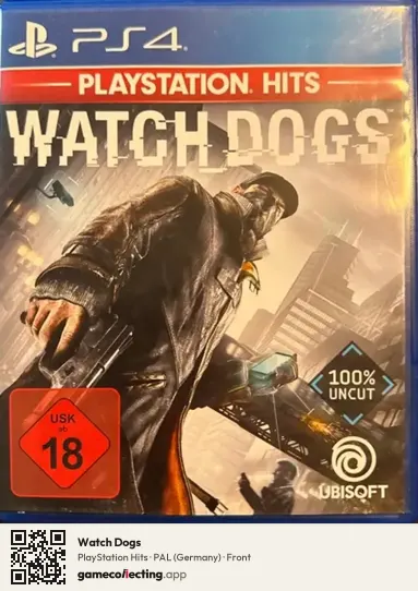 Watch Dogs PlayStation 4, Germany box front
