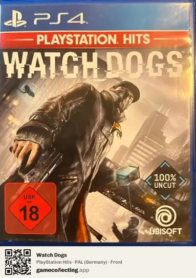Watch Dogs PlayStation 4, Germany box front