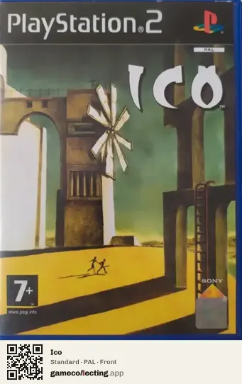 Ico PlayStation 2, PAL box front