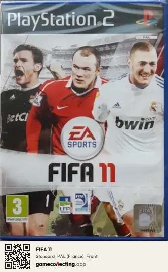 FIFA 11 PlayStation 2, France box front