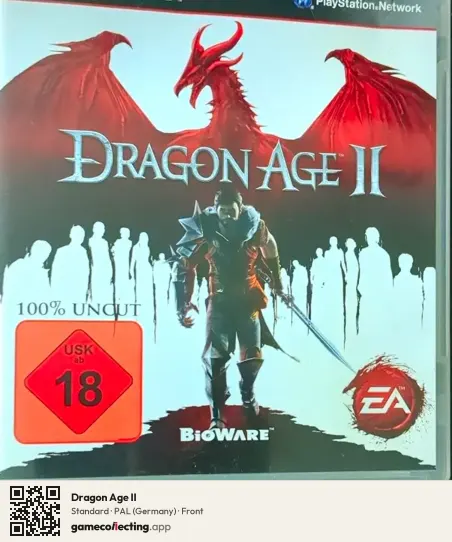 Dragon Age II PlayStation 3, Germany box front