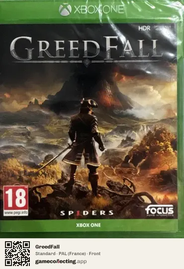 GreedFall Xbox One, France box front