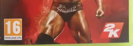 WWE 2K14, the PEGI square on its front