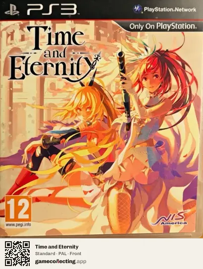 Time and Eternity PlayStation 3, PAL box front