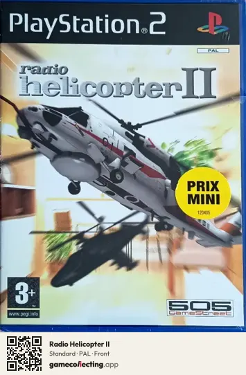 Radio Helicopter II PlayStation 2, PAL box front