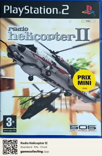 Radio Helicopter II PlayStation 2, PAL box front