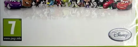 Disney Infinity, the PEGI square on its front