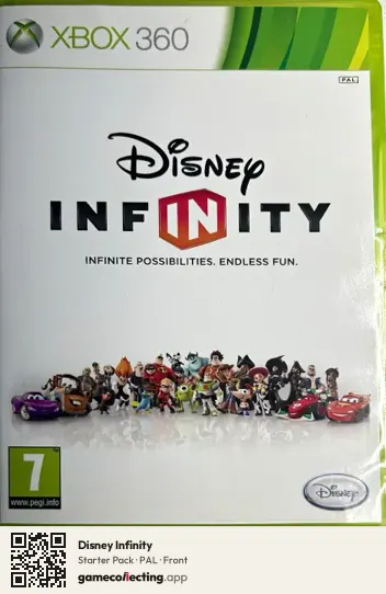 Disney Infinity Xbox 360, PAL box front