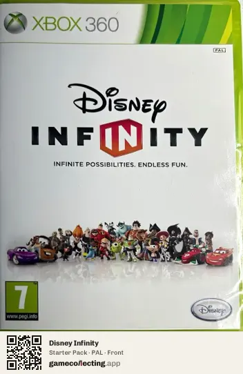 Disney Infinity Xbox 360, PAL box front