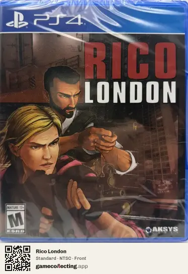 Rico London PlayStation 4, NTSC box front