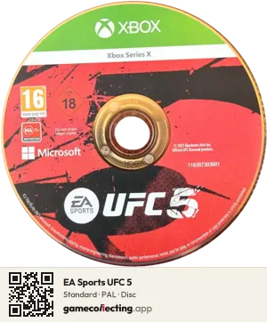 EA Sports UFC 5 Xbox Series X, PAL disc