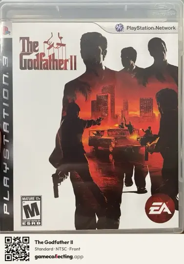 The Godfather II PlayStation 3, NTSC box front