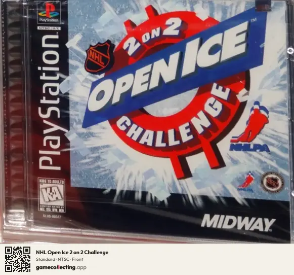 NHL Open Ice 2 on 2 Challenge PlayStation, NTSC box front