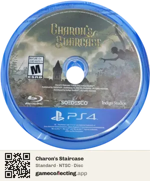 Charon's Staircase PlayStation 4, NTSC disc