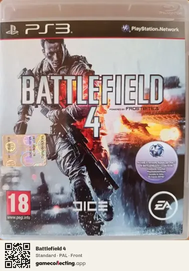Battlefield 4 PlayStation 3, PAL box front