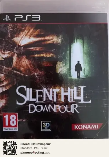 Silent Hill: Downpour PlayStation 3, PAL box front