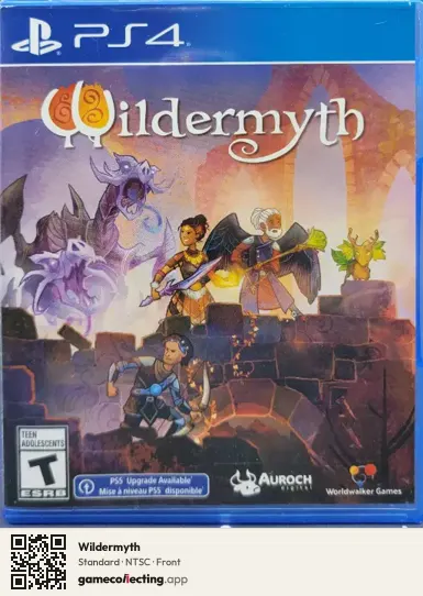 Wildermyth PlayStation 4, NTSC box front